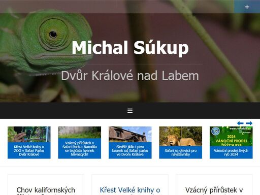 ing. michal súkup, dvůr králové nad labem. informace ze dvora králové nad labem, safari parku a další info o dvoře králové nad labem