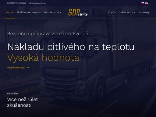gdpservice s.r.o. – bezpečná přeprava citlivého nákladu napříč evropou. na míru pro léčiva, potraviny a cenné zboží, s kvalifikovanými partnery.