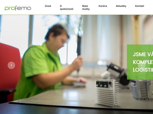 oficiální webové stránky profemo s.r.o.