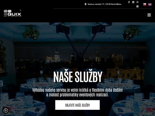 vítejte v quixland - vaší destinaci pro vizuální zábavu a kreativní produkci událostí. naše vizuální studio přináší nezapomenutelné zážitky, které oslavují vaši vizi a originalitu.