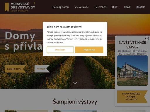 ekonomicky výhodné bydlení pro každou rodinu · spolehlivý a certifikovaný systém dmk · rychlá a 100 % suchá výstavba domu · energeticky a ekologicky nenáročné bydlení