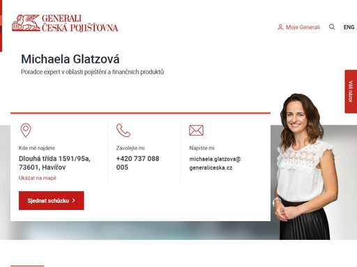 zjistěte kontakt na pojišťovacího poradce i přehled služeb, které vám může nabídnout.