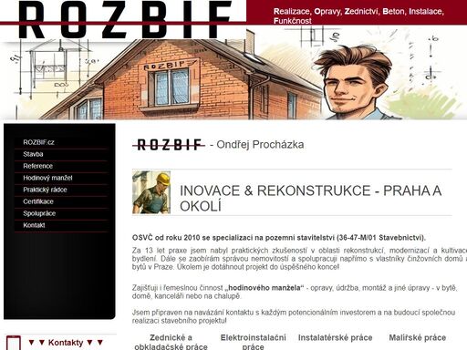 rekonstrukce & stavby - praha a okolí