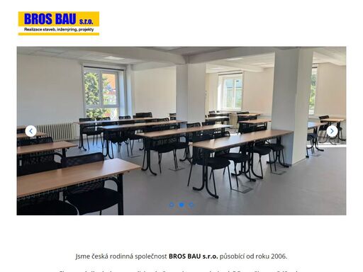 firma bros bau s.r.o. provádí rekonstrukce budov, stavby na klíč v praze a demolice budov.