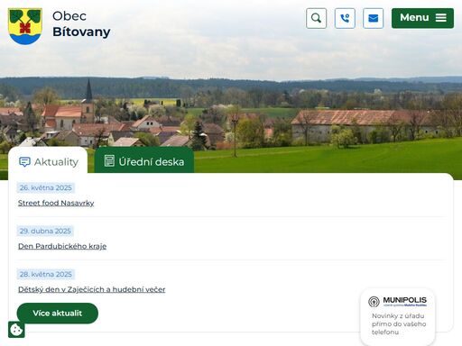 bítovany se nachází v pardubickém kraji na úpatí českomoravské vrchoviny 10 km jihovýchodně od chrudimi.