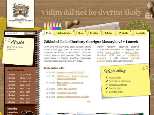 základní škola charlotty garrigue masarykové lány