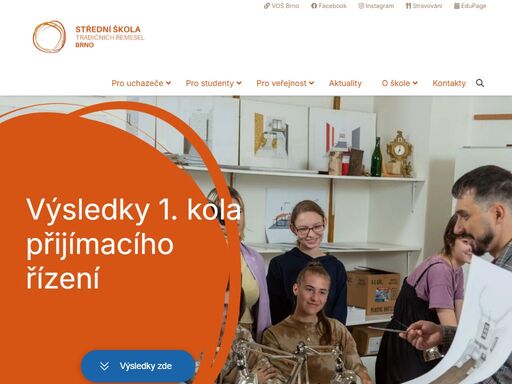 studuj na škole, která nastartuje tvoji kariéru. dobré zázemí, moderní vybavení a kvalitní obory, co tě budou bavit. jsme škola pro každého.