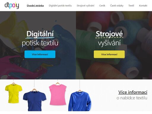 digitální potisk textilu a strojové vyšívání praha. zakázky realizujeme již od 1 kusu. široký výběr textilu a rychlé zhotovení.