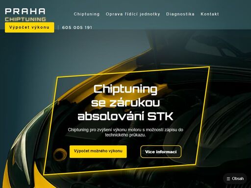 profesionální chiptuning v praze: vyšší výkon a točivý moment, nižší spotřeba. legálně se zápisem do tp, měření na brzdě, záruka a podpora