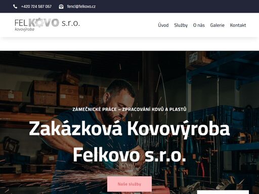zakázková kovovýroba a zpracování plastů v jižních čechách. felkovo s.r.o. nabízí komplexní služby od obrábění a svařování až po povrchové úpravy, vše na míru dle potřeb klientů.