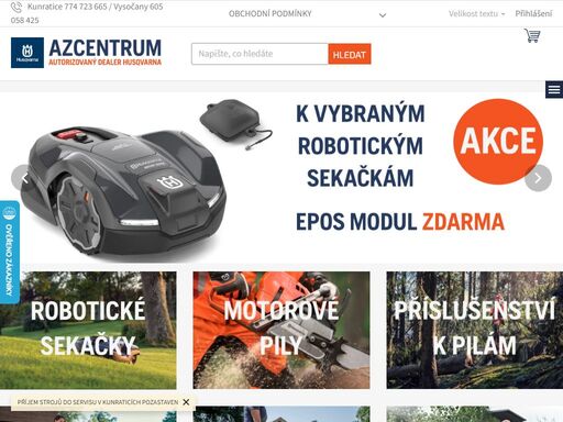 husqvarna je náš život, již 30 let se zabýváme touto značkou. prodáváme a servisujeme jen značku husqvarna. prodejny v kunraticích a vysočanech.