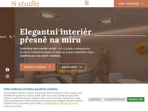 n studio opava – kompletní interiéry na klíč. nechte si vytvořit ložnici, koupelnu, kuchyni, obývací či dětský pokoj dle vašich představ. zvládneme vše – od návrhu až po realizaci.