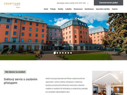 hotel courtyard by marriott pilsen vás uchvátí lokalitou v srdci plzně blízko všech historických památek. garantujeme nejnižší ceny na našich webových stránkách.