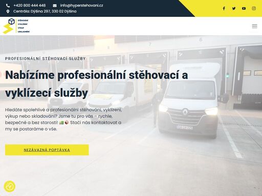 extra stěhování nabízí profesionální stěhovací služby pro firmy, úřady a domácnosti 24/7 bez příplatků. kompletní servis včetně balení, demontáže nábytku a bezpečného převozu s kvalitními obalovými materiály.