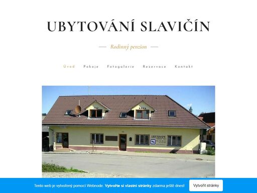 nabízíme vám ubytování na valašsku ve slavičíně vhodné pro jednotlivce i rodiny s dětmi penzion slavičín ubytovat se ve slavičíně