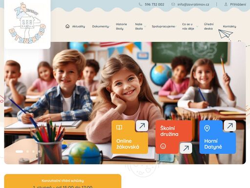 zš,vratimov,základní,škola základní škola vratimov, datyňská 690