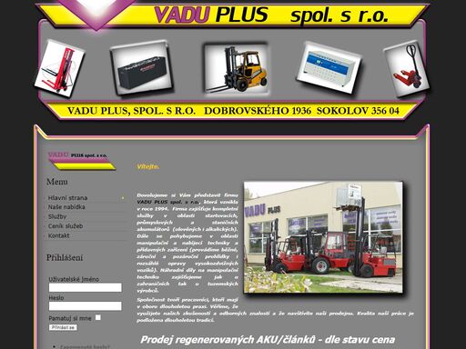 vadu plus, vaduplus, varta, baterie, ještěrky, autoskla, nabíječky, vadu plus, vaduplus, varta, baterie, ještěrky, autoskla, nabíječky, servis, servis vozíků, údržba, opravy, oprava, vaduplus, vadu, vadu plus, servis,baterie, pneumatiky, trakční, technika, zdvižky, paletové, vozíky, vadu, vaduplus, vadu plus, s.r.o., služby, bt, varta, kovo, desta,servis