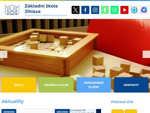 základní škola jihlava, jungmannova 6, příspěvková organizace (kraj vysočina)