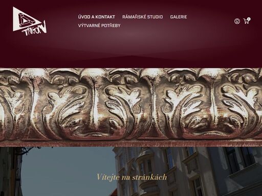 rámování obrazů , výtvarné potřeby , prodejní galerie