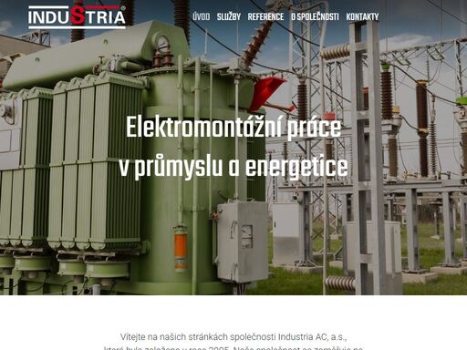 elektroinstalace a technické rozvody, dodávky, průmyslové rozvody 