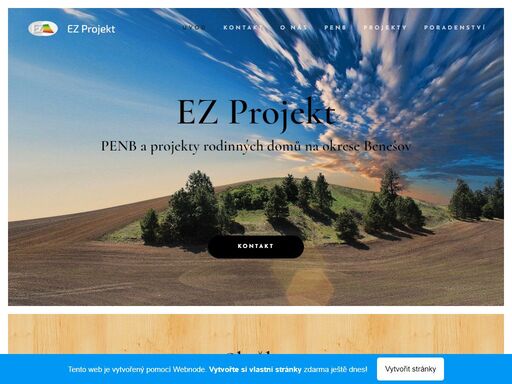 penb a projekty rodinných domů na okrese benešov