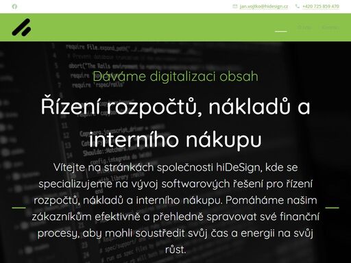 zjistíme vaše potřeby a pomůžeme vám najít odpovídající skladbu a provázanost modulů
