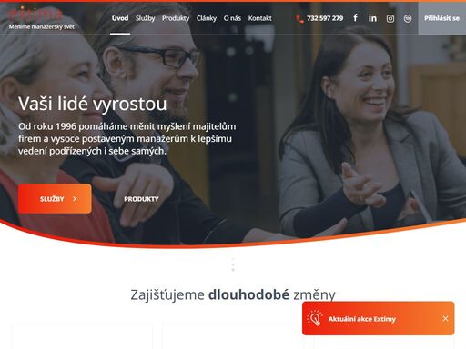 více než 22 let pomáháme měnit myšlení majitelům firem a vysoce postaveným manažerům k lepšímu vedení podřízených i sebe samých.