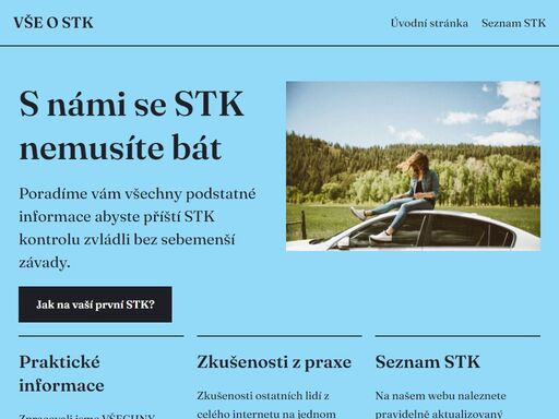 stk na autě se bát nemusíte, poradíme jak na to.