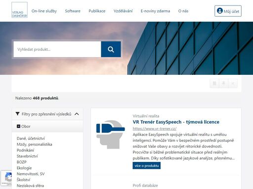 nakladatelství verlag dashöfer vydává odborné knihy, časopisy a software zaměřené na praxi a snadné využití při práci nejrůznějších profesí.