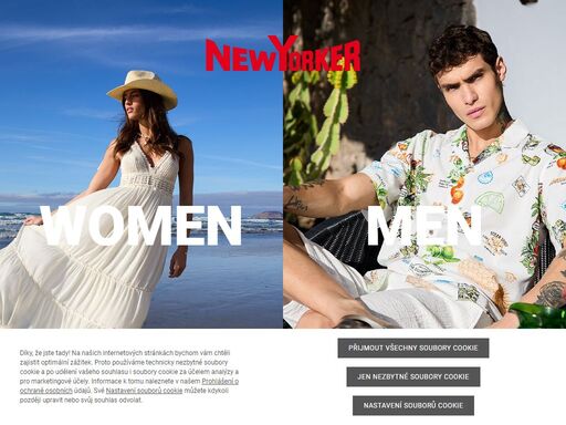 discover the latest fashion trends for women and men at new yorker. clothing from amisu, censored, fishbone, smog, and black squad.