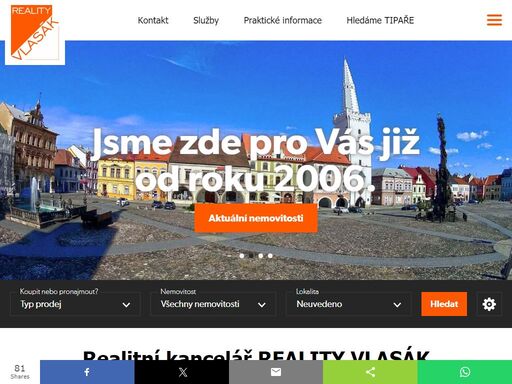www.realityvlasak.cz