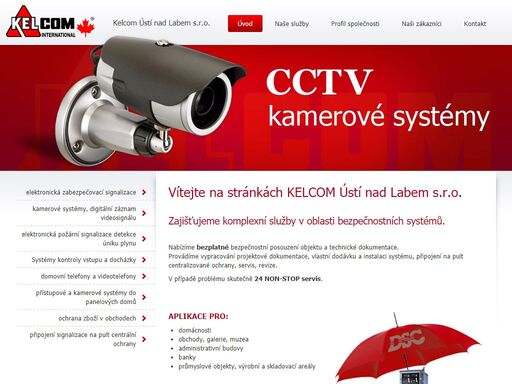 dodávka a montáž elektrických zabezpečovacích, kamerových, kartově-přístupových a docházkových systémů.