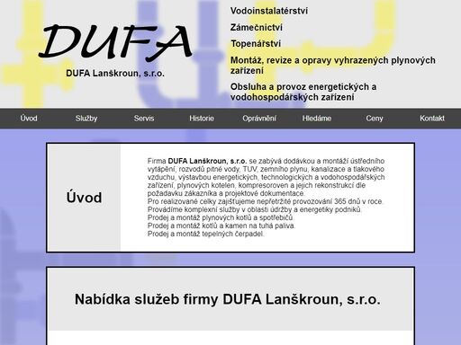 vodoinstalatérství. zámečnictví. topenářství. montáž, revize a opravy vyhrazených plynových zařízení. obsluha a provoz energetických zařízení