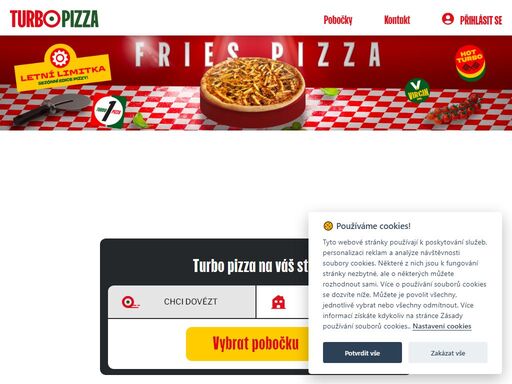 od pondělí do neděle turbo pizza chutná skvěle.
