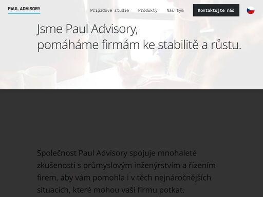 poradenství v průmyslovém inženýrství a managementu firem