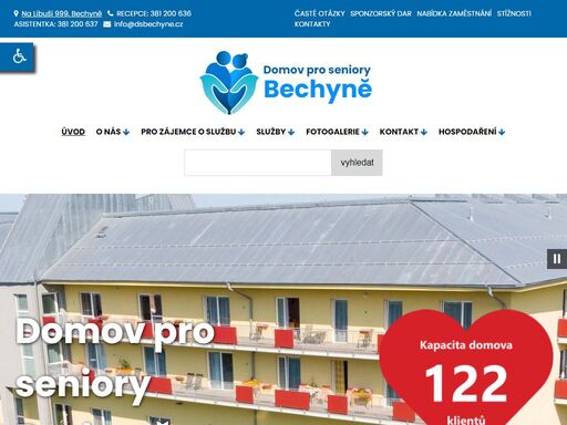 domov pro seniory bechyně je příspěvkovou organizací s právní subjektivitou, jejímž zřizovatelem je jihočeský kraj.