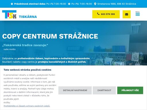 tiskárenská tradice zavazuje.