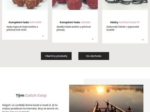 catch carp - výroba a prodej boilies