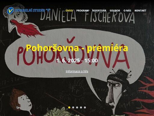 véčko je malé divadlo, které v brně na veveří 133 působí už od roku 1997. za tu dobu se zde nazkoušelo 120 představení a další přibudou. nejsme profesionálové, ale hrajeme s nadšením a s chutí.