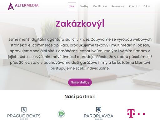 rádi pro vás navrhneme a připravíme novou webovou prezentaci nebo poradíme, jak vylepšit tu stávající. zajistíme i špičkový webhosting a kompletní správu.