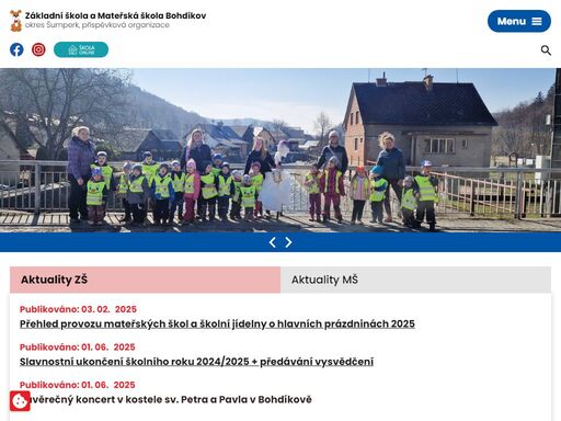 kvalitní vzdělání pro děti předškolního věku a žáky 1. - 5. ročníku. součástí školy je i mš raškov. nízké počty žáků, individuální přístup. přečtěte si vize naší školy.