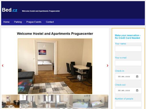 the welcome hostel and apartments praguecenter is located in the city center of prague. in the hostel we have single, double and triple rooms with enough wc and showers. apartments are completely furnished for up to 6 people.