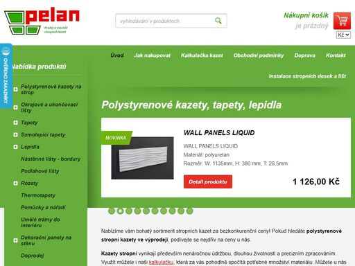 nabízíme vám bohatý sortiment stropních kazet za skvělé ceny. v nabídce máme nářadí a pomůcky pro instalaci. doprava je zdarma nad 5000 kč.