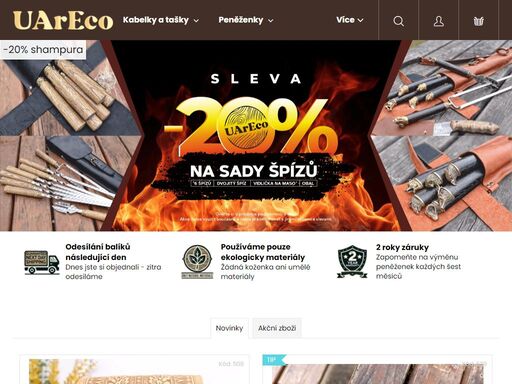 vítejte v našem obchodě. #uareco je internetový obchod nabízející ručně vyráběné zboží z pravé kůže a jedinečné ručně vyráběné špízy. nabízíme kvalitní a originální produkty. navštivte naše prodejny v praze nebo nakupujte online.#