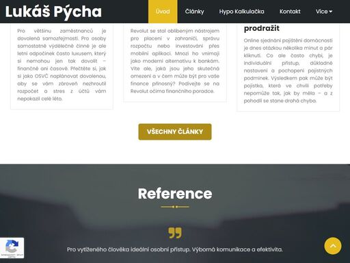 pojištění | hypotéky | úvěry | spoření | finanční plánování | investice 
s klienty pracuji tak, aby byli připraveni na jakoukoliv životní situaci.