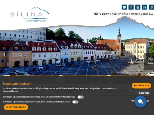 oficiální stránky města bílina