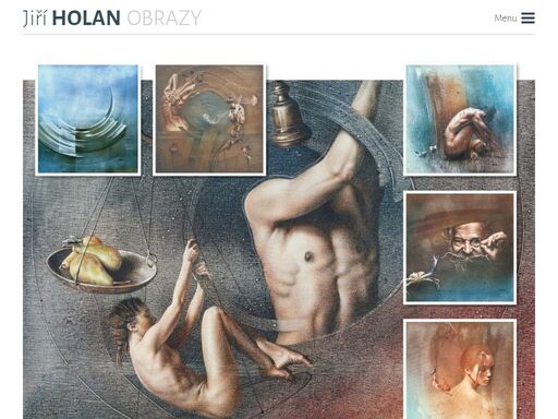 jiří holan, obrazy, plátna, grafika, plastiky, ilustrace, východočeský kraj, výrvarník holanart - jiří holan obrazy