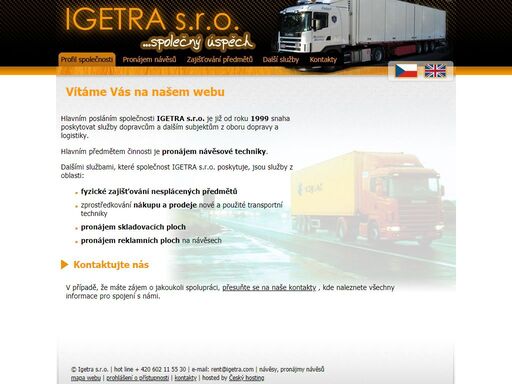 prezentace společnosti igetra s.r.o.