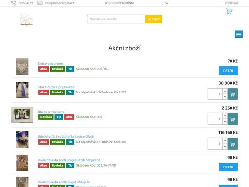 vítejte v našem obchodě. 