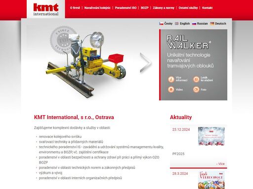 kmt international - služby v oblasti strojírenství a obchodu